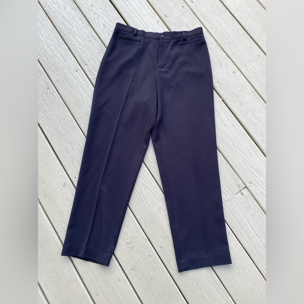 Rafaella - Classic Black High-rise Trousers, Size: 10P